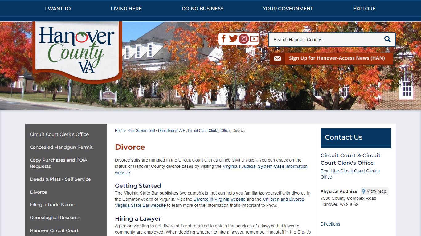 Divorce | Hanover County, VA